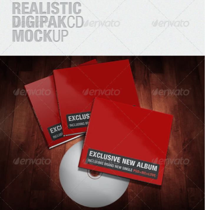 Download 22+ Best Free Digipak CD Mockup PSD Templates - Mockup Den