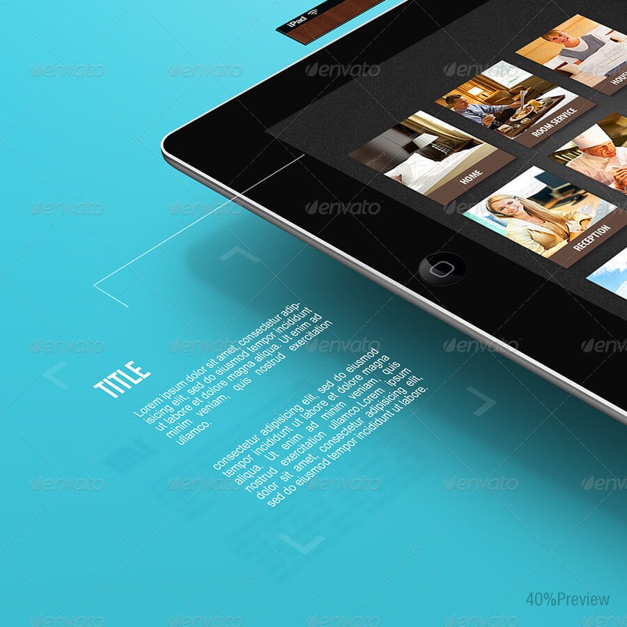 Screen Tablet Mockup