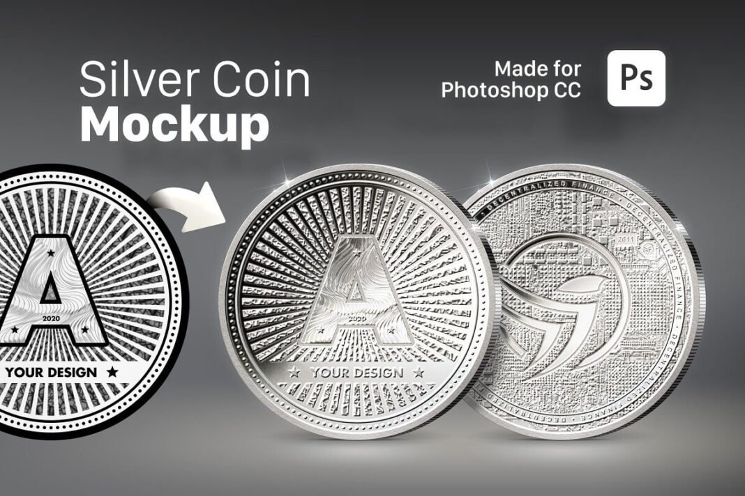 Download 17+ Authentic Coin Mockup PSD Templates - Mockup Den