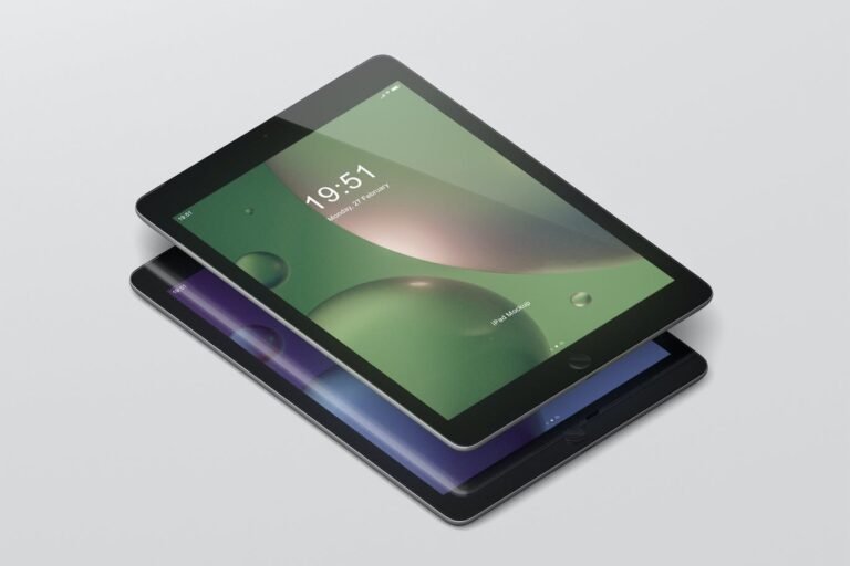 20+ Beautiful Tablet Screen Mockup PSD Templates