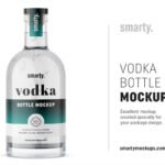 Vodka Bottle Mockup (2)
