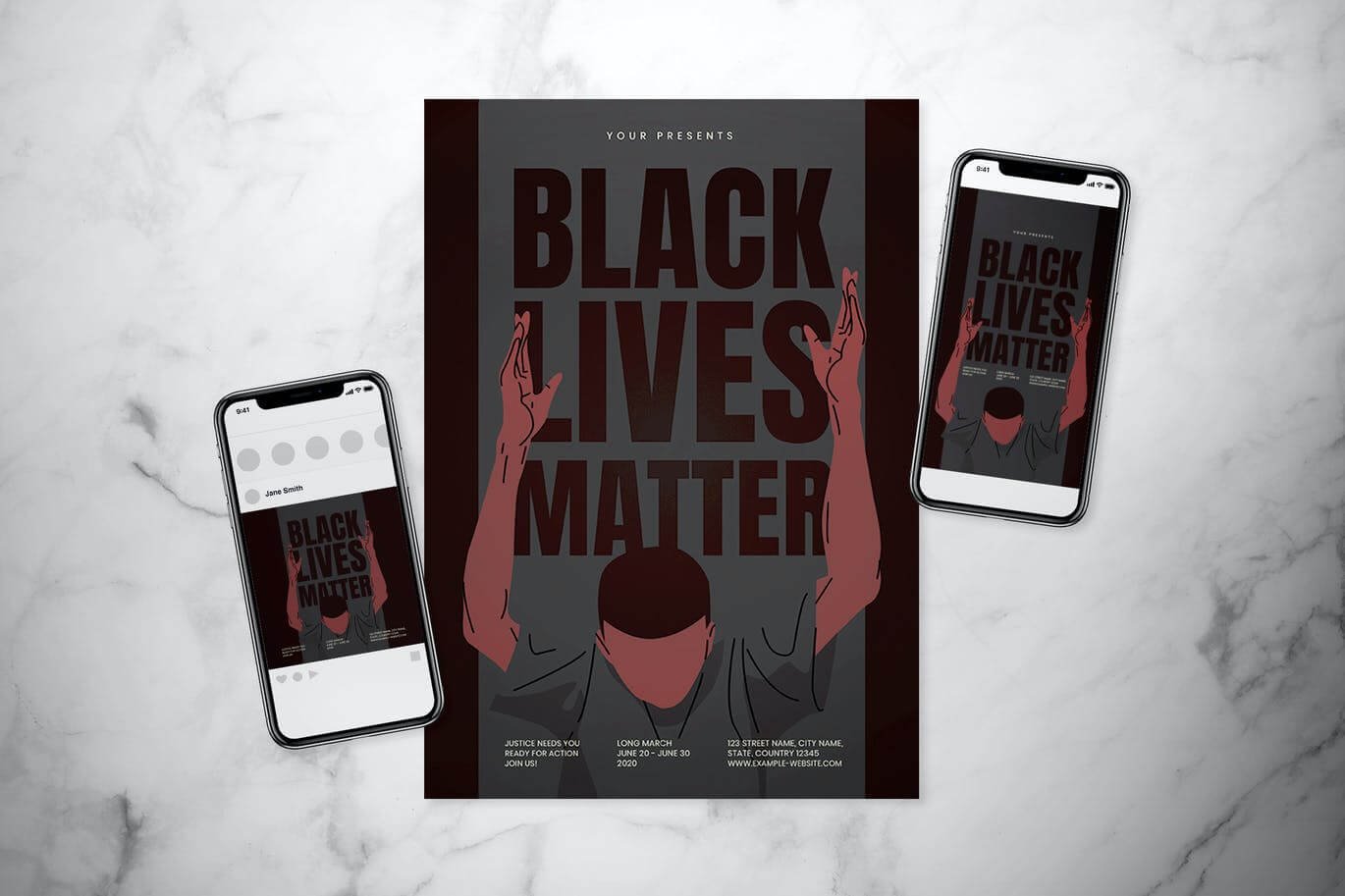 Black Lives Matter Poster Set