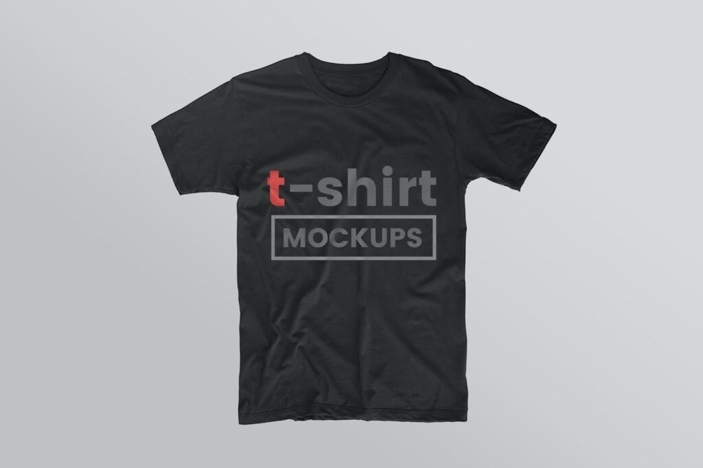 27+ Best Black Tee Mockup (FREE & Premium) PSD Templates