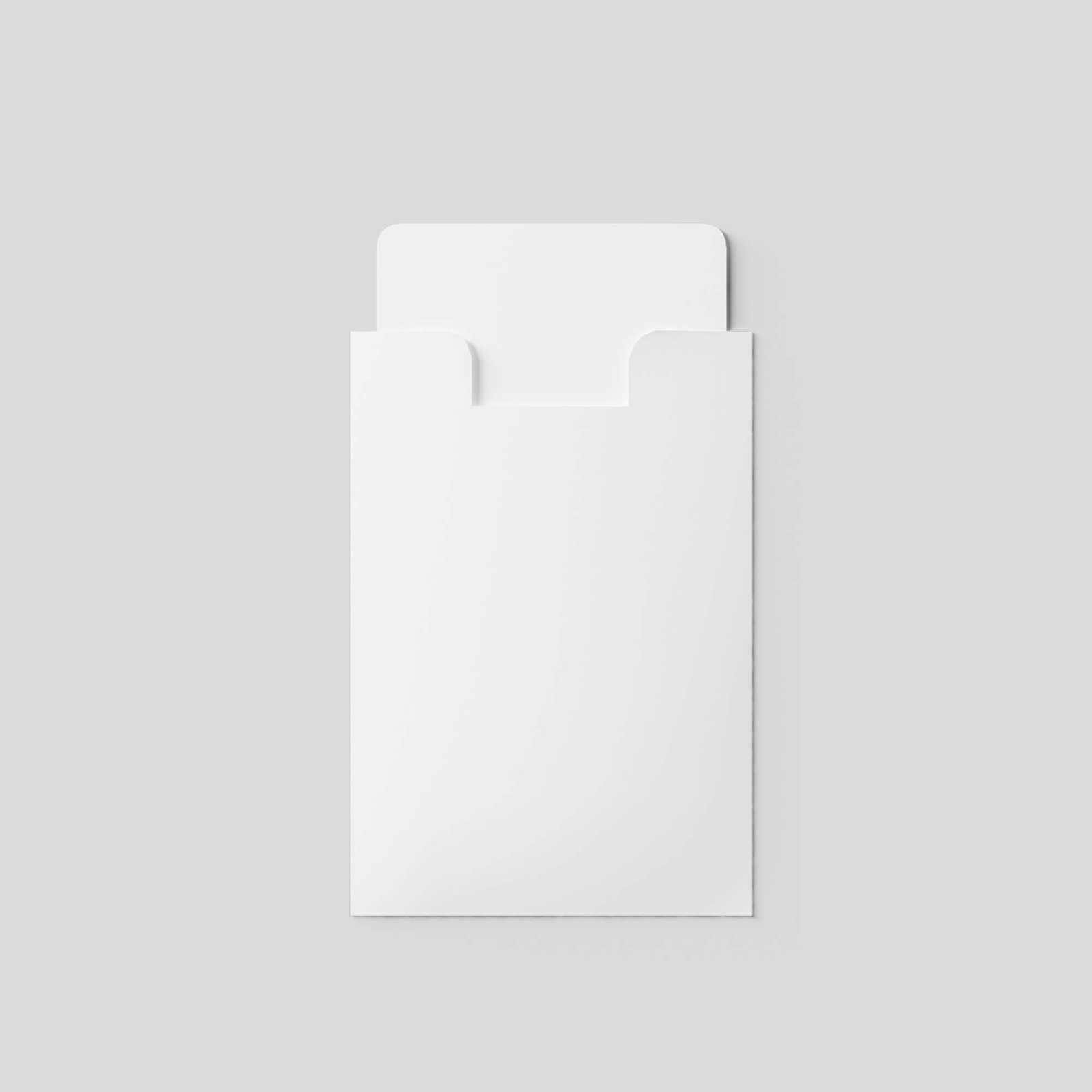 Blank Free Card Holder Mockup PSD Template