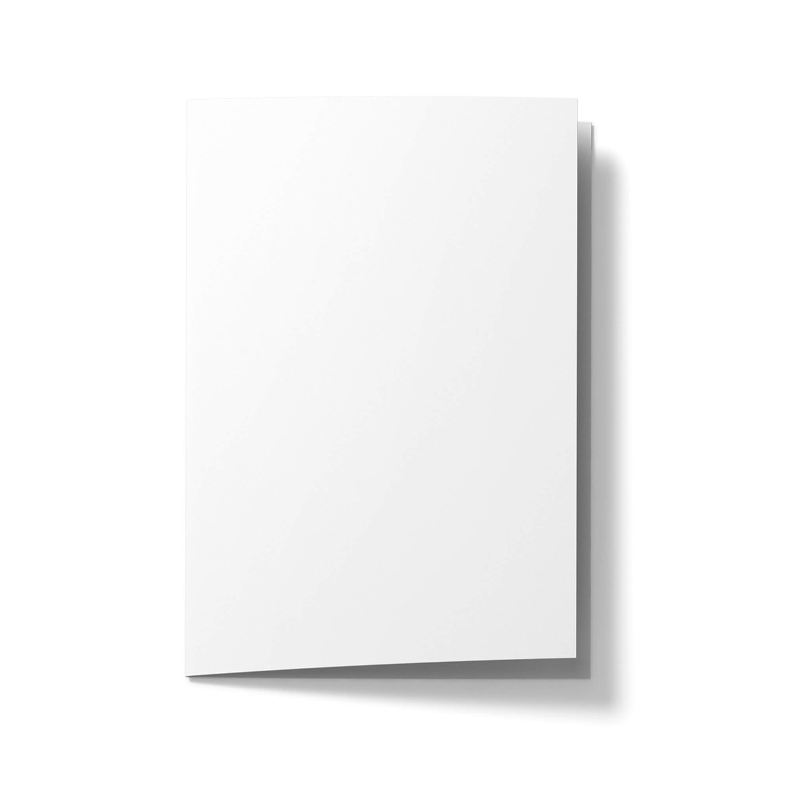 Blank Free Fold Brochure Mockup PSD Template