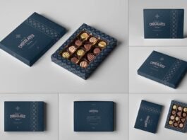 Box Of Chocolates Mock-up