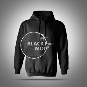 Download Free Black Hoodie Mockup PSD Template - Mockup Den