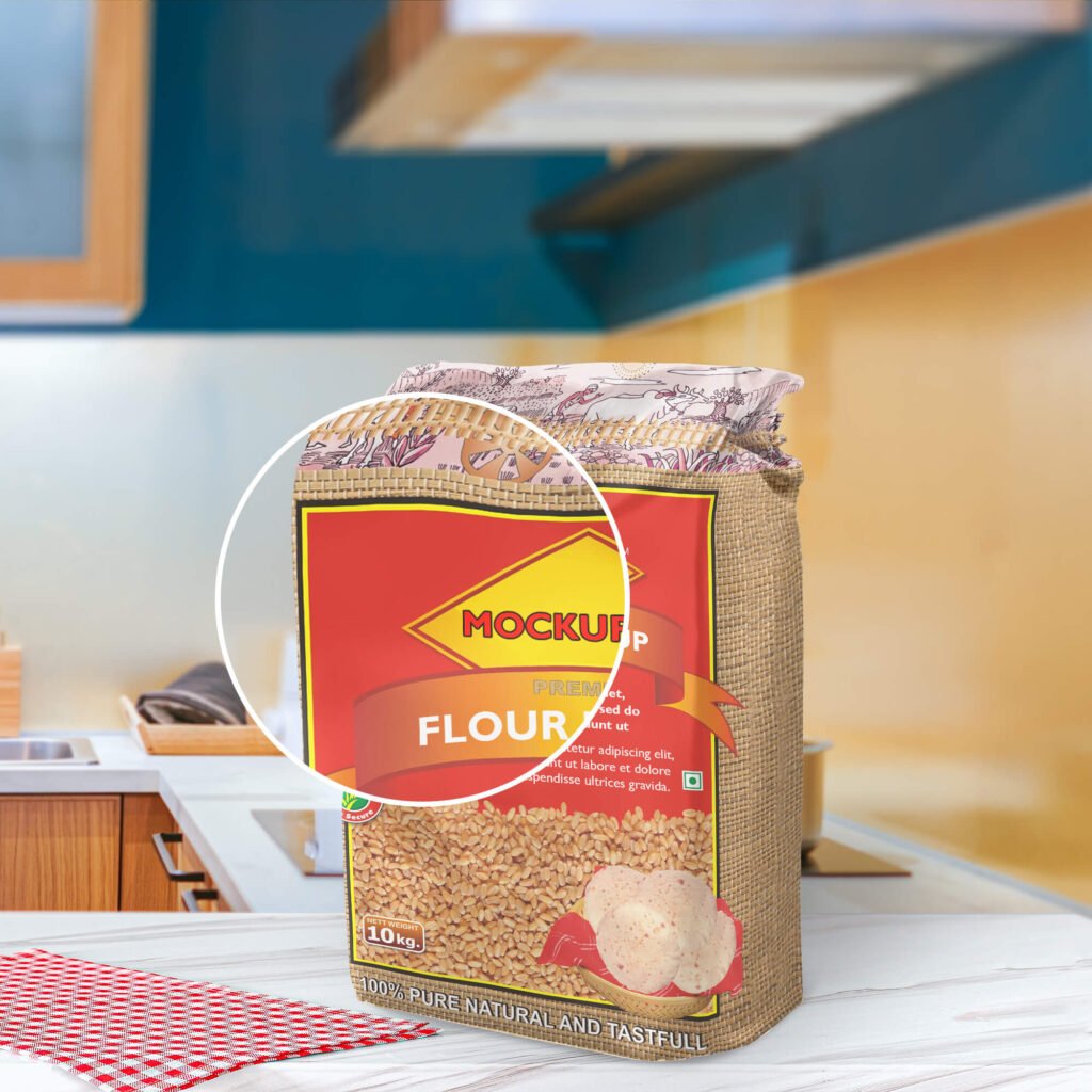 Free Flour Mockup PSD Template - Mockup Den