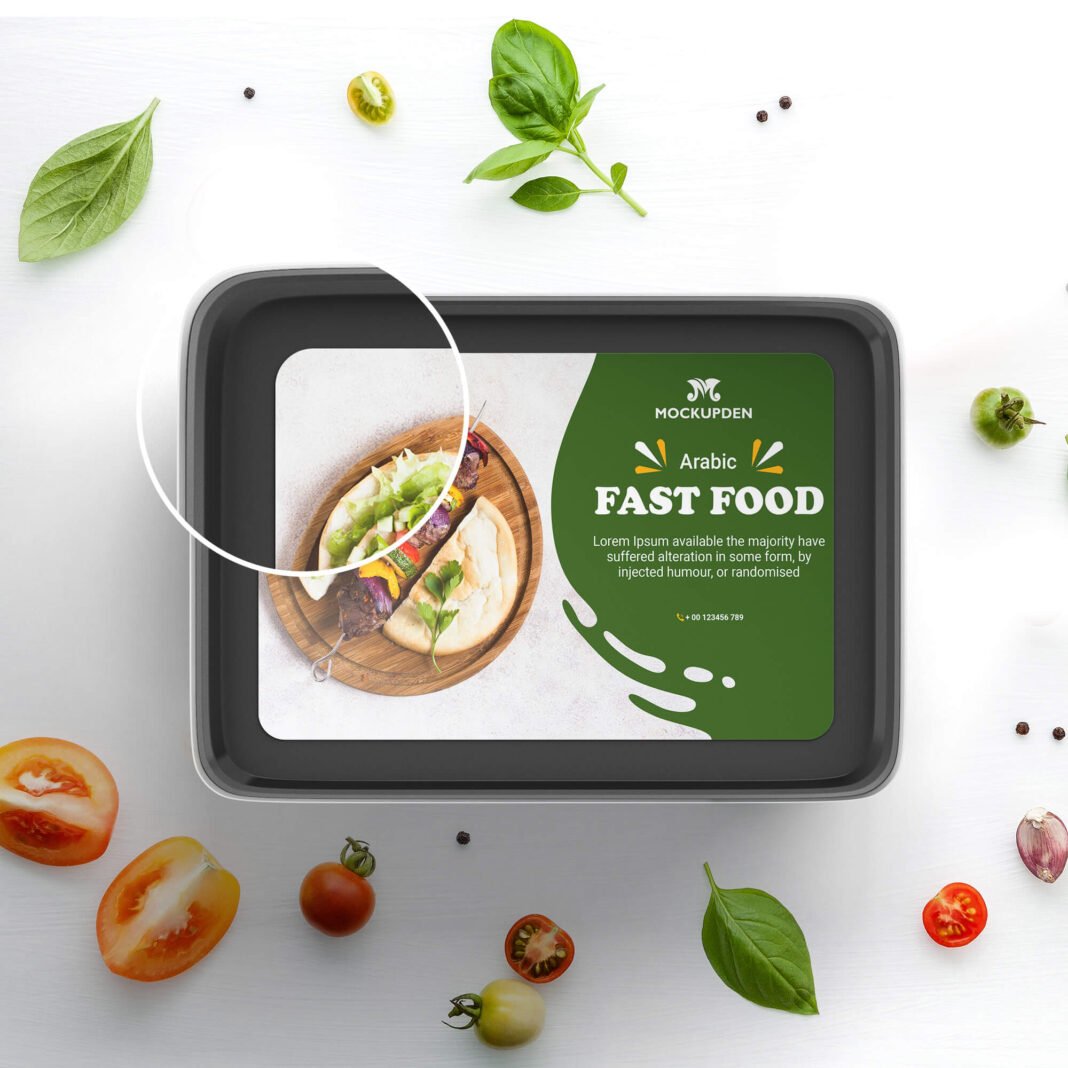 Free Food Box Mockup PSD Template - Mockup Den