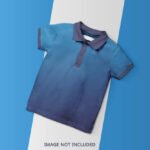 Close up on baby t shirt mockup isolated Premium Psd