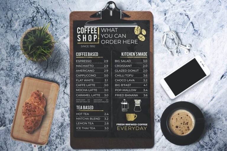 27+ Unique Coffee Shop Mockup PSD Templates