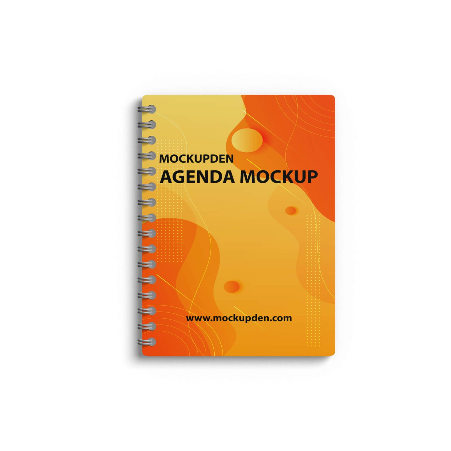 Agenda Mockup FREE PSD Template - Mockup Den