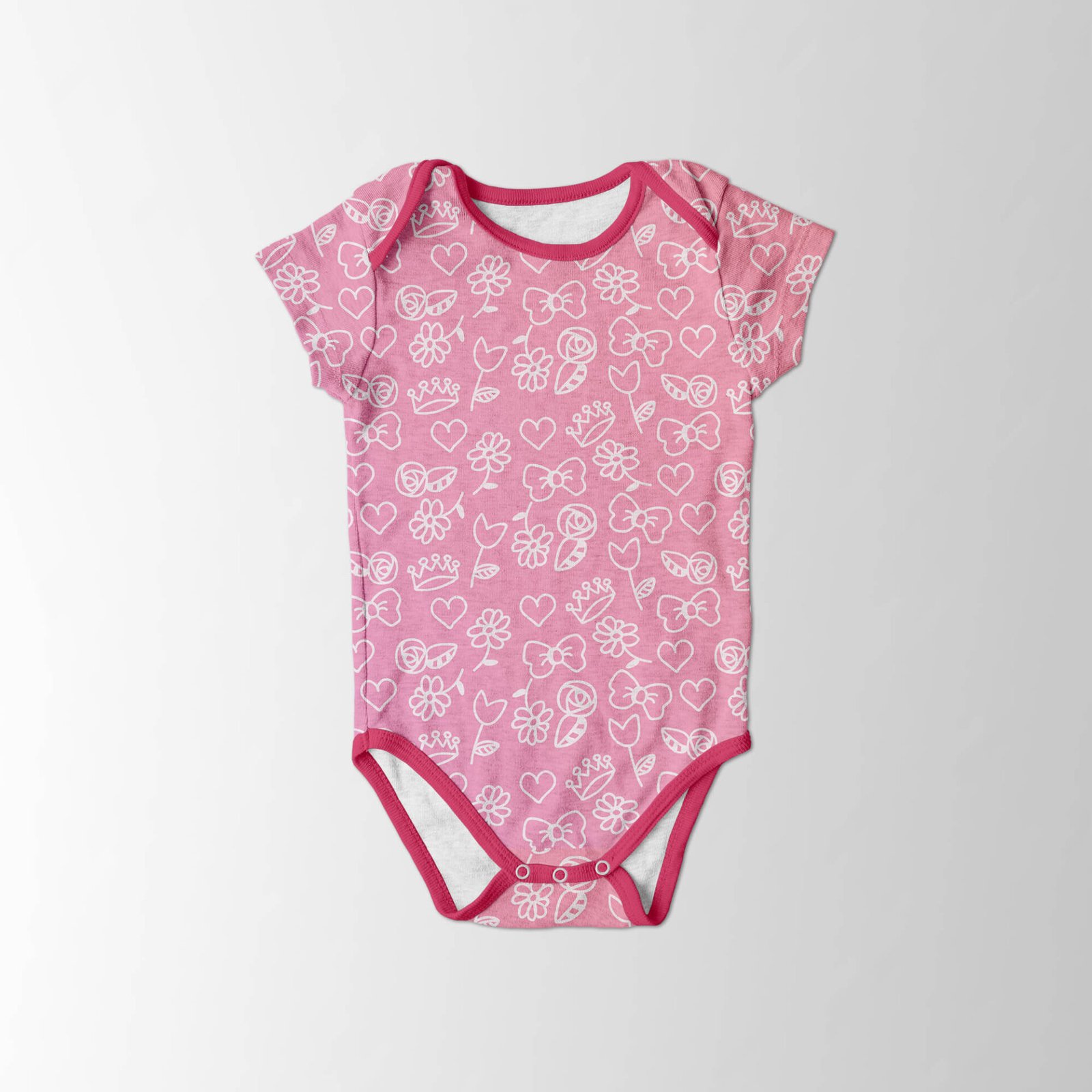 Download 20+ Cute Baby Clothes Mockup Onesie / Bodysuit PSD Template