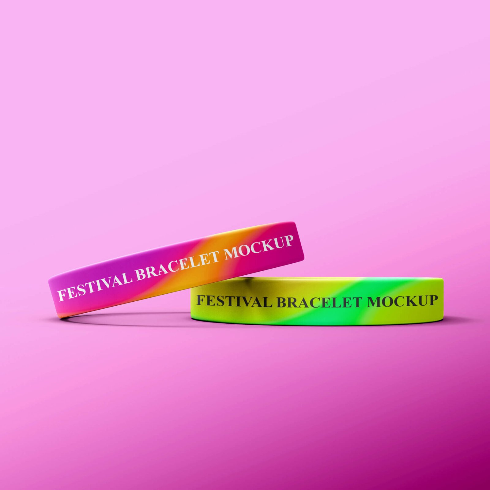 Download Free Festival Bracelet Mockup PSD Template - Mockup Den