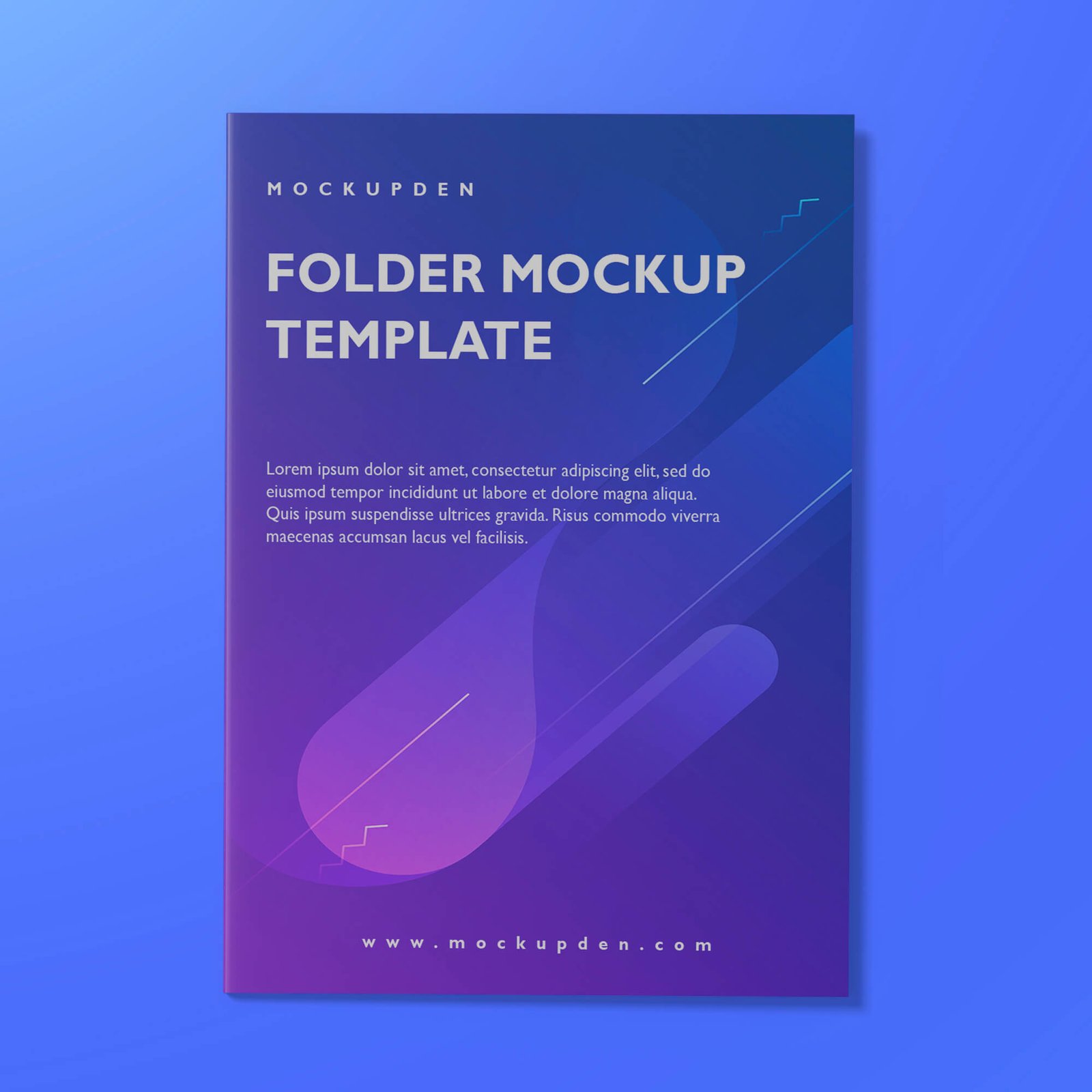 Design Free Folder Mockup Template PSD Template