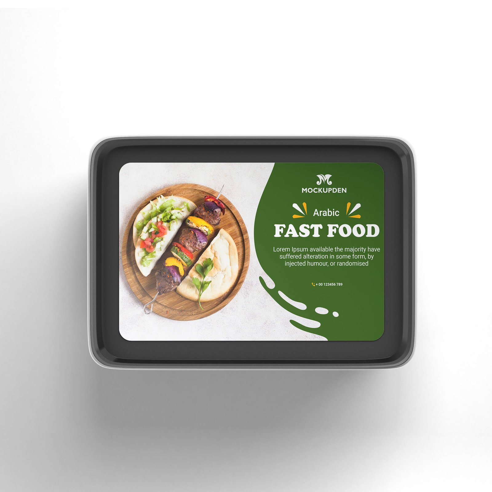 Design Free Food Box Mockup PSD Template