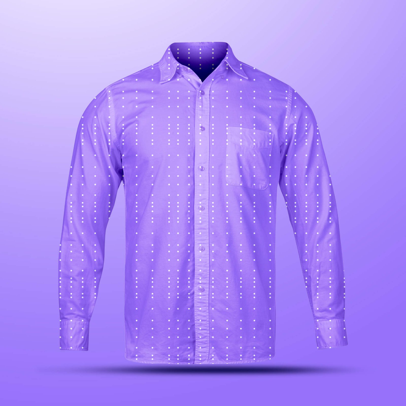 Design Free Formal Shirt Mockup PSD Template