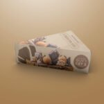 Design Free Pastry Box Mockup PSD Template