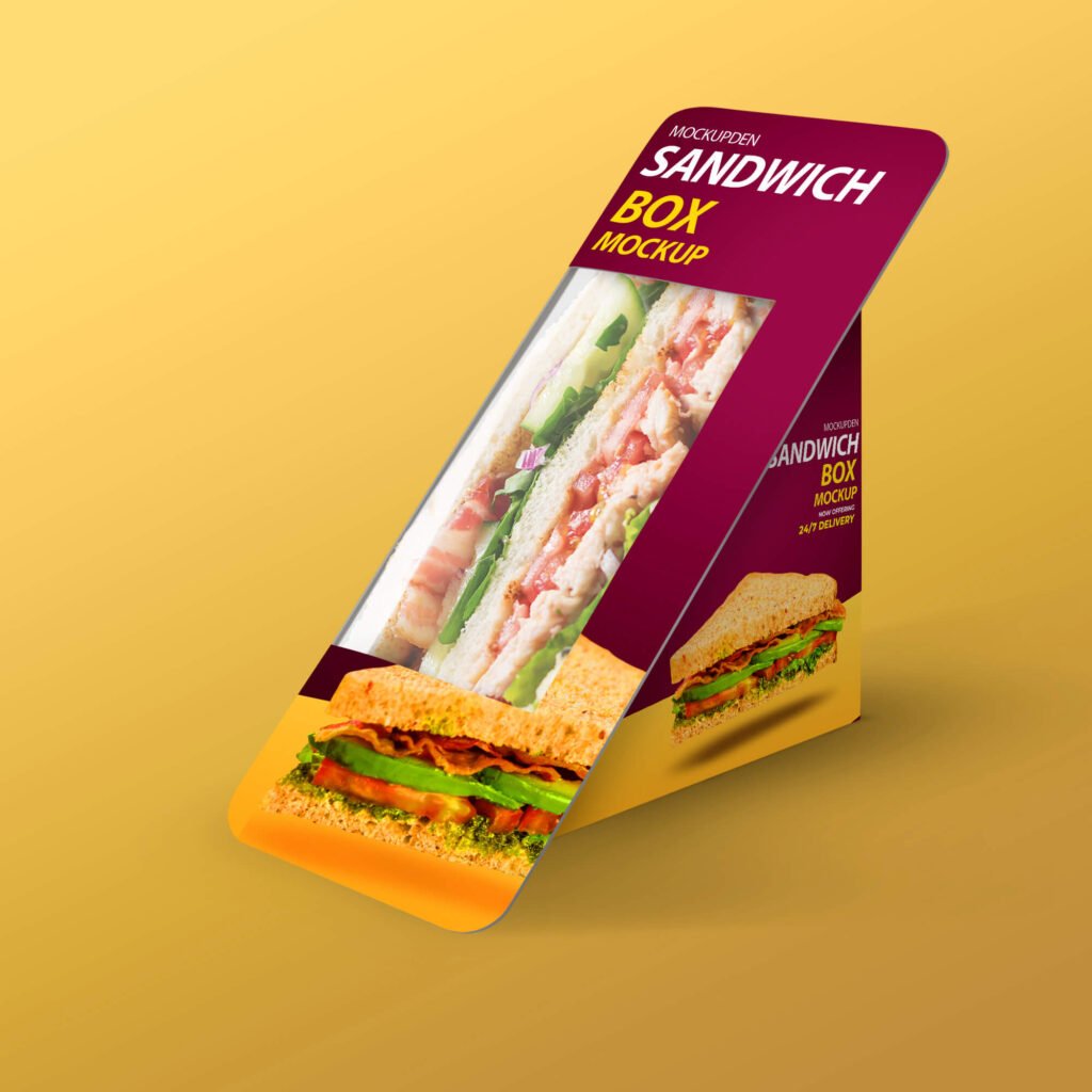 25+ Best Sandwich Mockup Packaging PSD Templates -Mockup Den