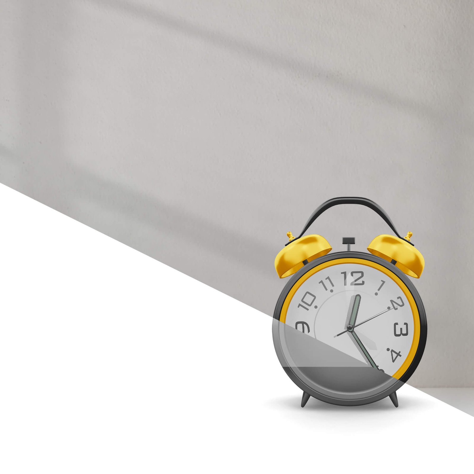 Editable Free Alarm Clock Mockup PSD Template