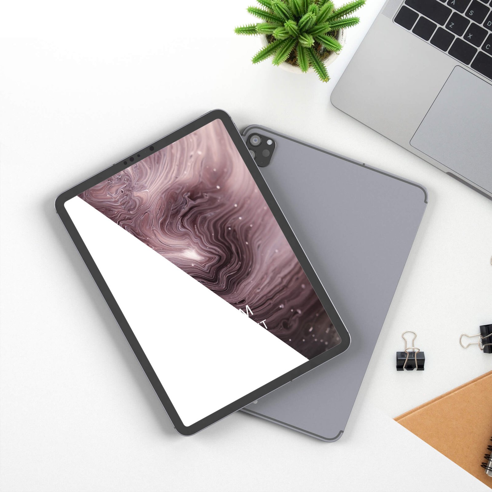 Editable Free Android Tablet Mockup PSD Template (1)