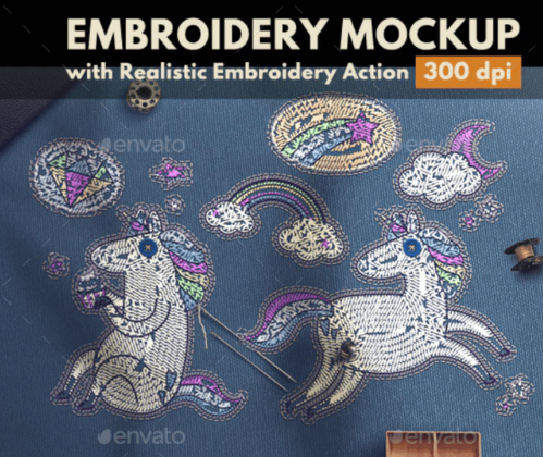 24 unique embroidery mockup psd templates  mockup den