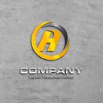 Free 3d Wall Logo Mockup PSD Template
