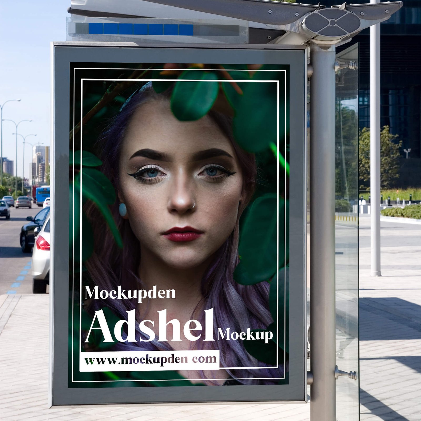 Download Free Adshel Mockup Psd Template Mockup Den