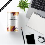 Free Aluminium Can Mockup PSD Template