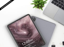 Free Android Tablet Mockup PSD Template (1)