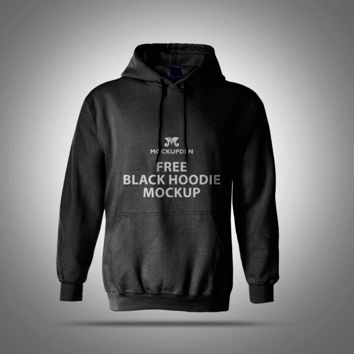 Download Free Black Hoodie Mockup PSD Template - Mockup Den