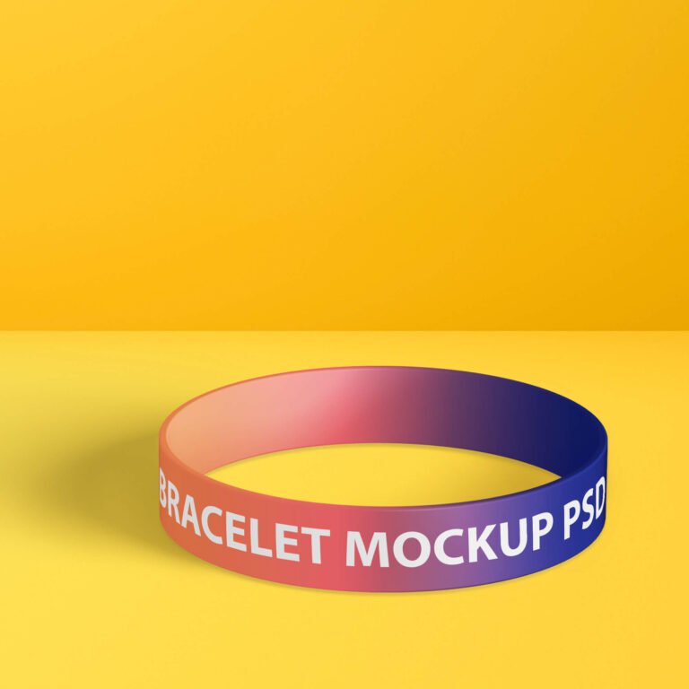 Free Bracelet Mockup PSD Template