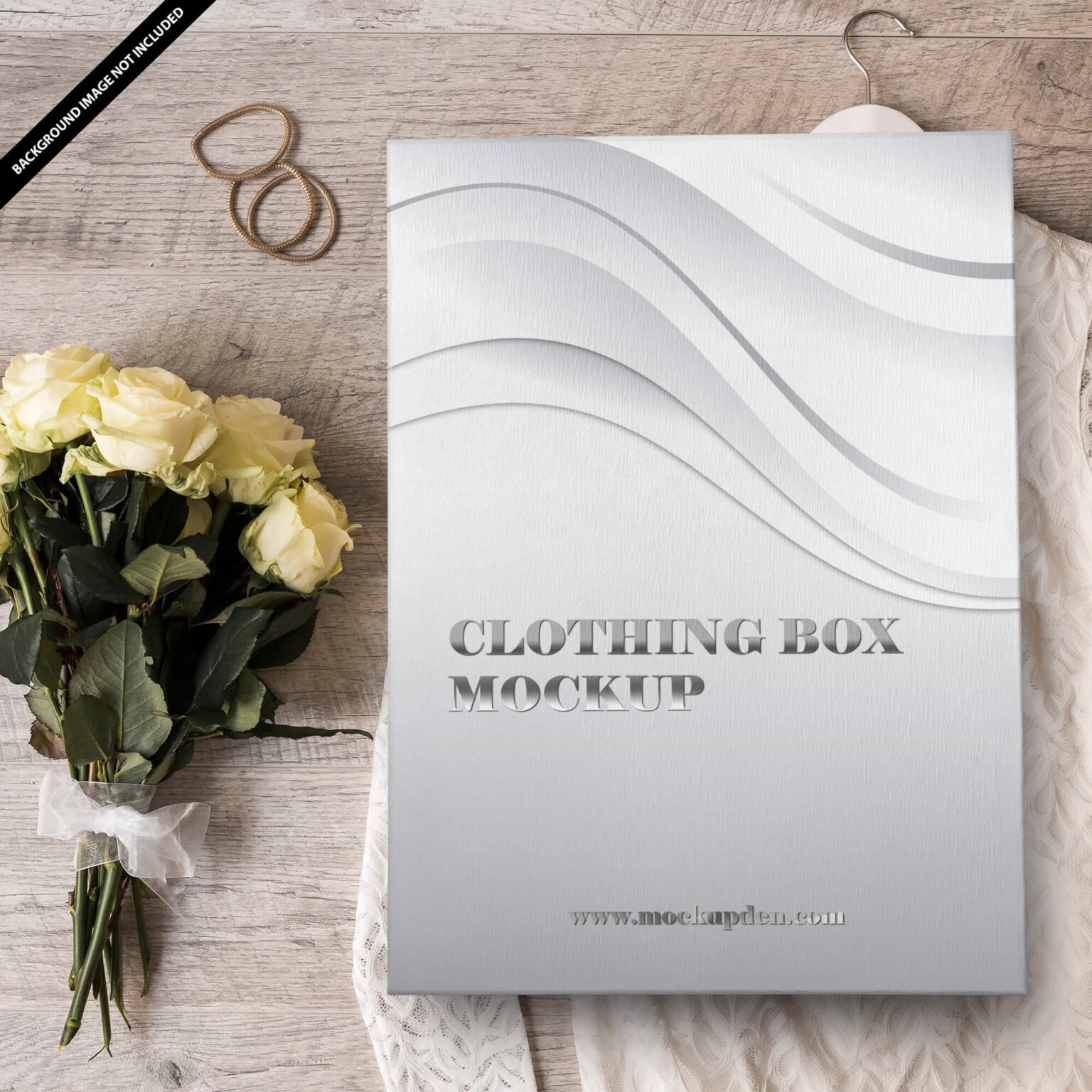 Download Free Clothing Box Mockup PSD Template - Mockup Den