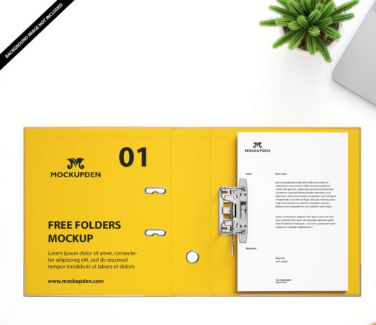 Free Folders Mockup PSD Template (1)