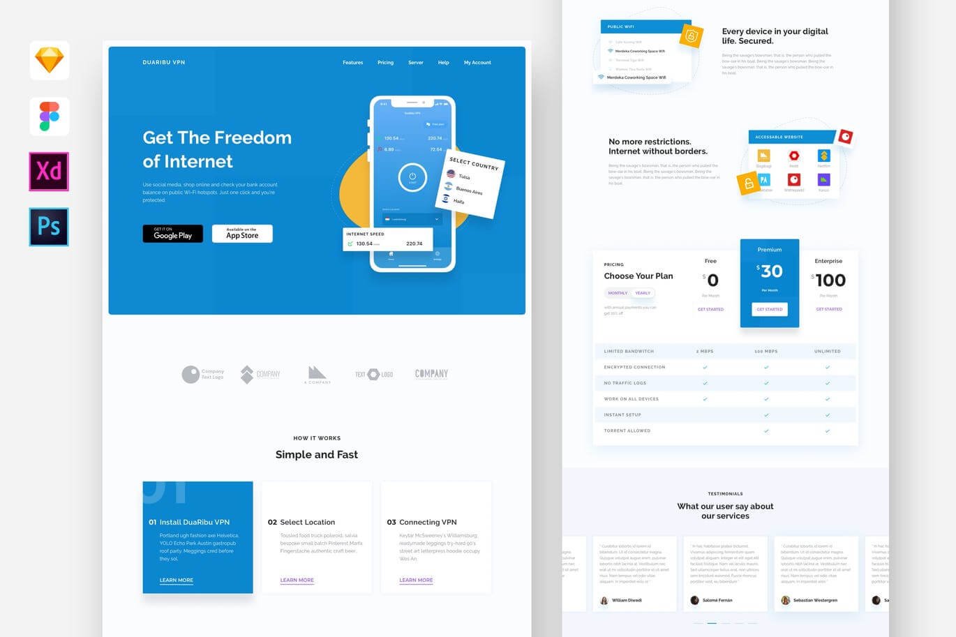 Mobile Application Website Template (1)