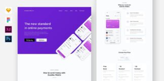 Mobile Application Website Template