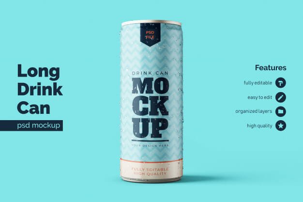 Download 25 Best Free Aluminium Can Mockup Psd Templates