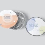Round Foil Food Container Mockups