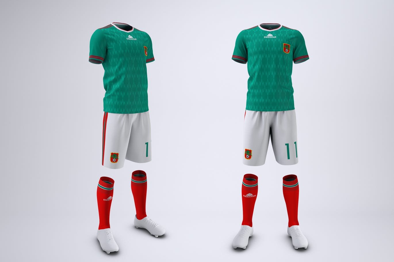 Soccer or Football Uniform Mock-Up