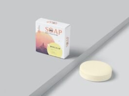 Square Soap Box Mockups