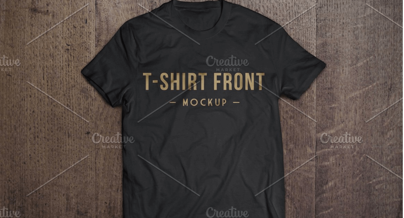 T-Shirt Mockups (Front and Back)