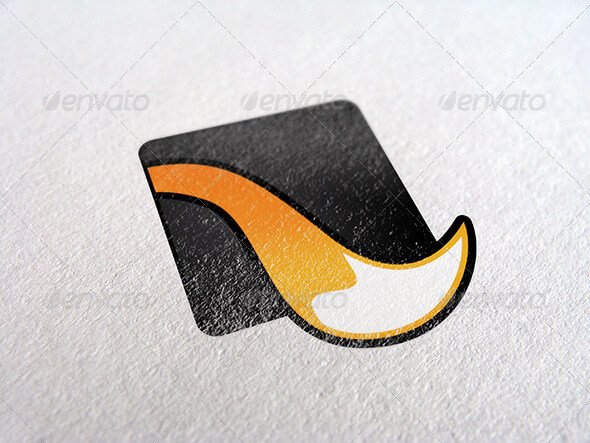 5 Logo on Paper Mock-Ups