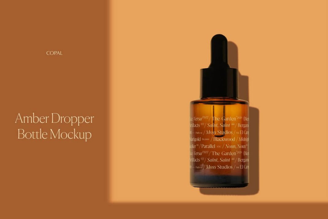 18+ Luxury Serum Bottle Mockup PSD Template - Mockup Den