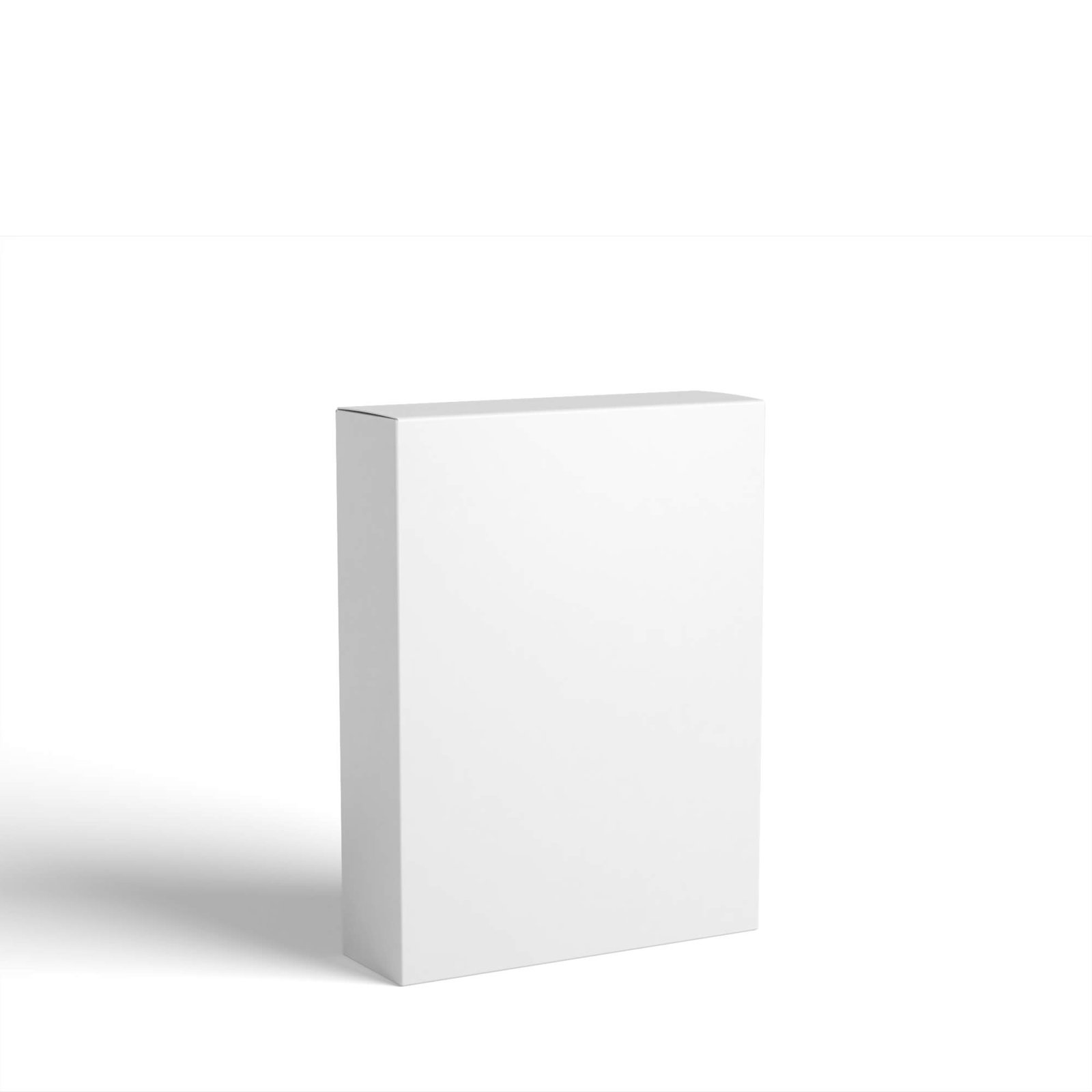 Blank Free Card Box Mockup PSD Template