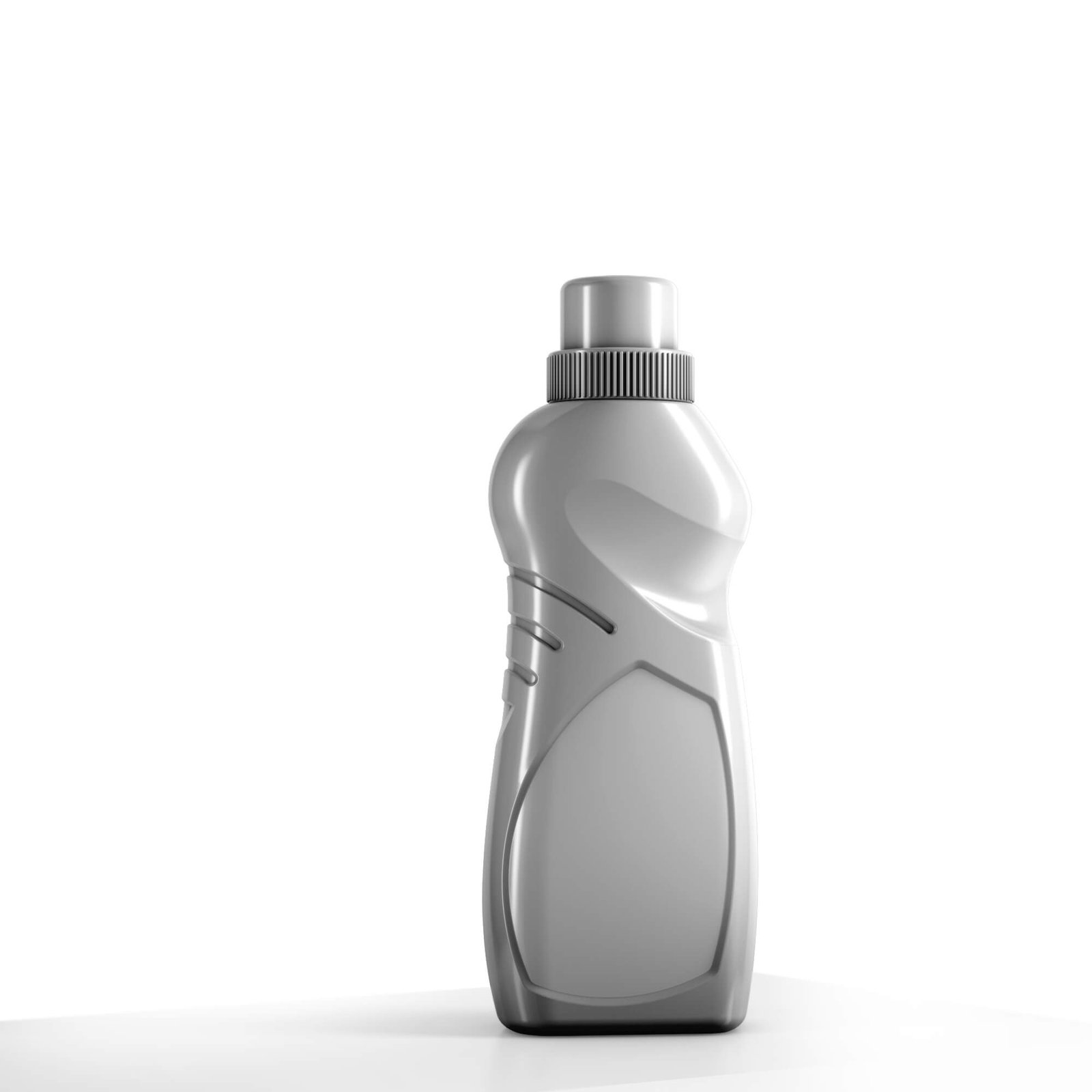 Blank Free Liquid Detergent Bottle Mockup PSD Template