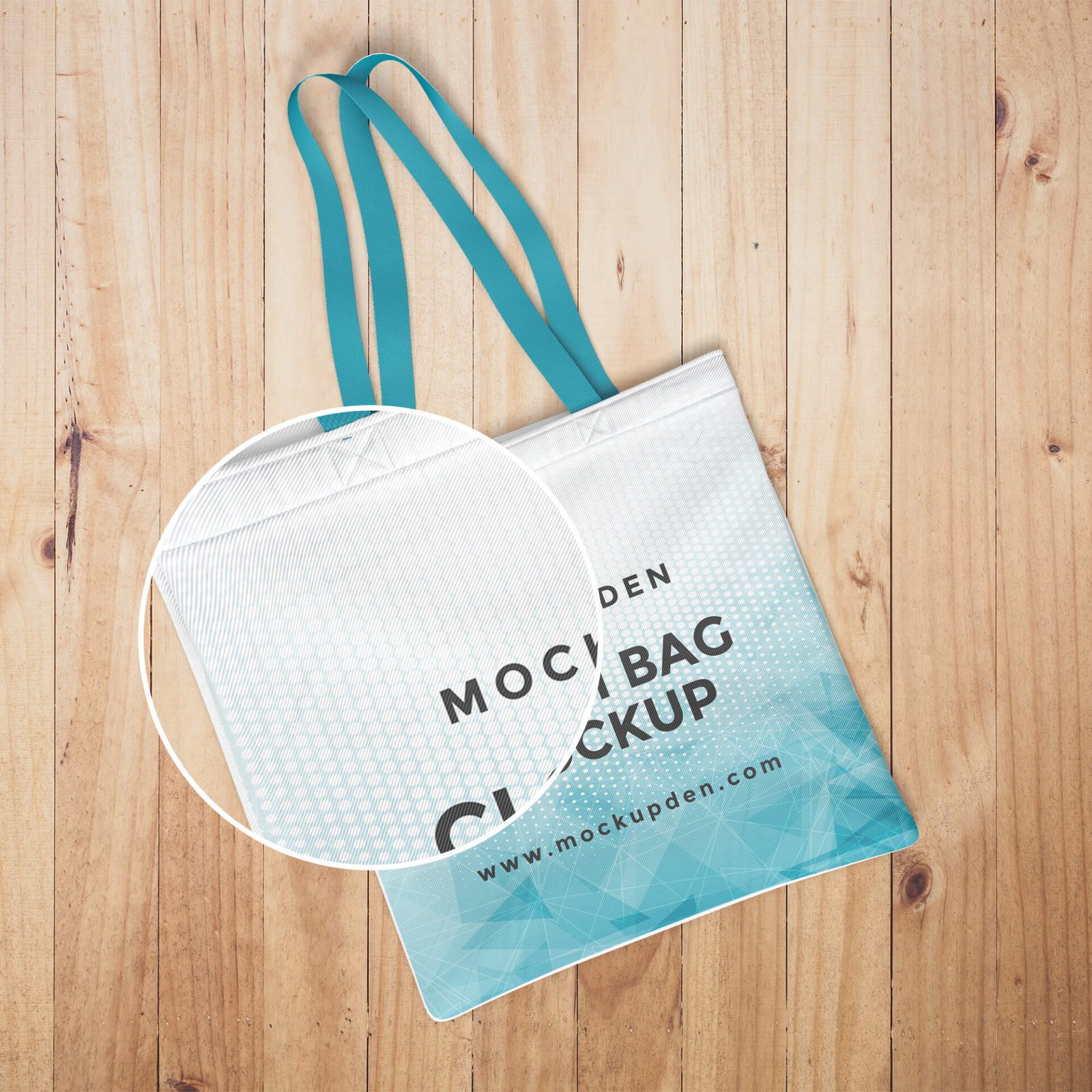 Download Free Cloth Bag Mockup PSD Template - Mockup Den