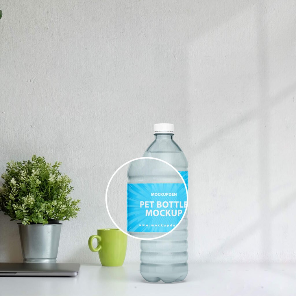 Free Pet Bottle Mockup PSD Template - Mockup Den