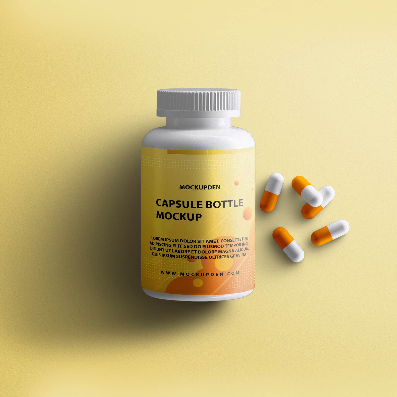 Design Free Capsule Bottle Mockup PSD Template (1)