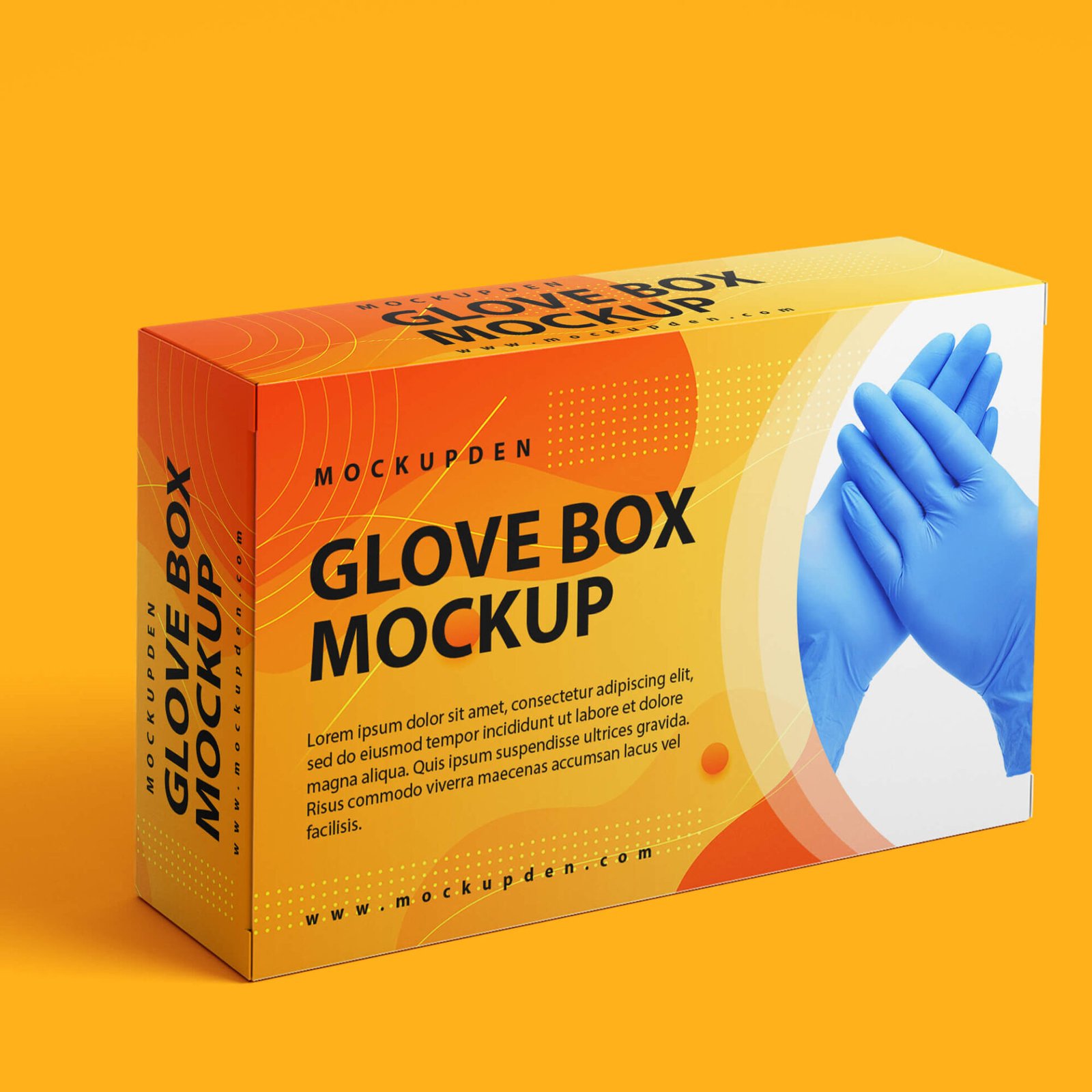 free business card maker with boxing gloves and tools