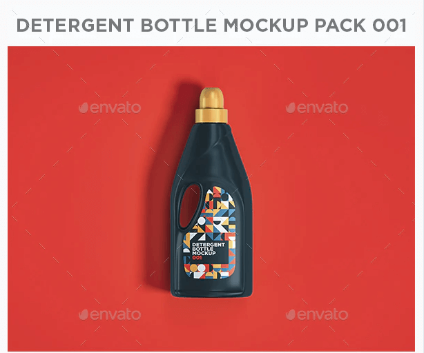 Detergent Bottle Mockup 001